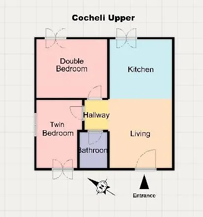 Cochelli Upper Pool Walk To Ac Wifi Apartment Agios Stefanos (Thinali)