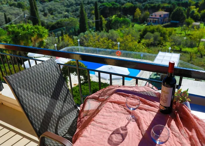 Cochelli Upper Pool Walk To Ac Wifi شقة Agios Stefanos Kassiopi